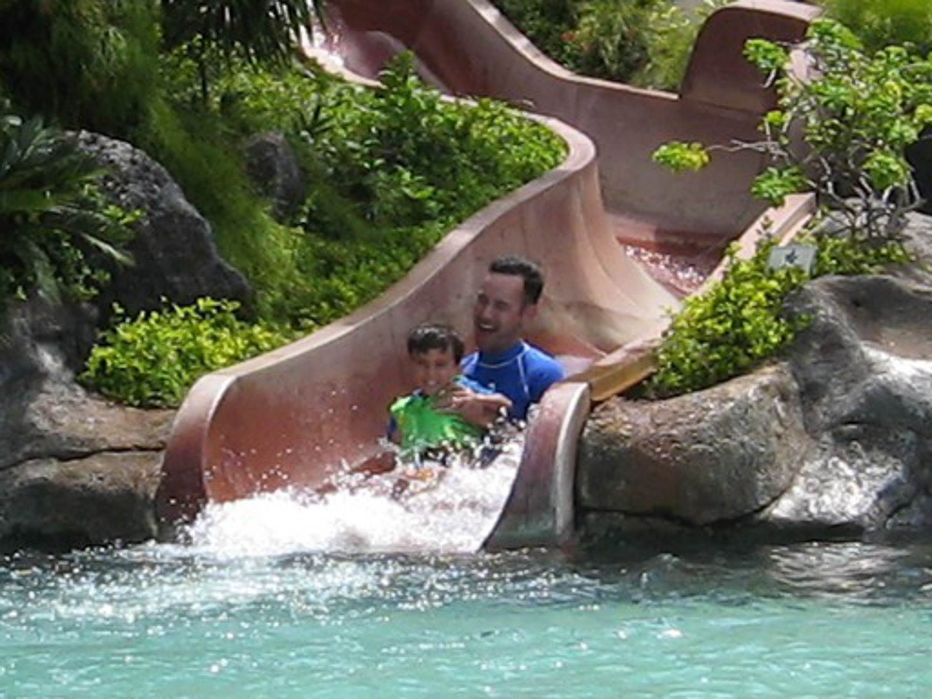 Matt and Chaz Bruner Kauai July 2006